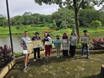 Menangkap Momen: Plein Air D'Lima Tumbuh Terbit bersama Candra Martoyo di Danau Kampus Atmajaya